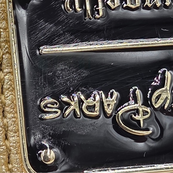 Loungefly Disneyland Small World White and Gold Backpack - Picture 7 of 13